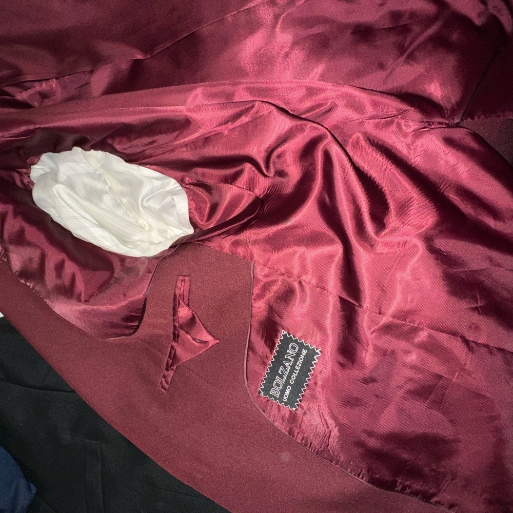 Burgundy Jacket !